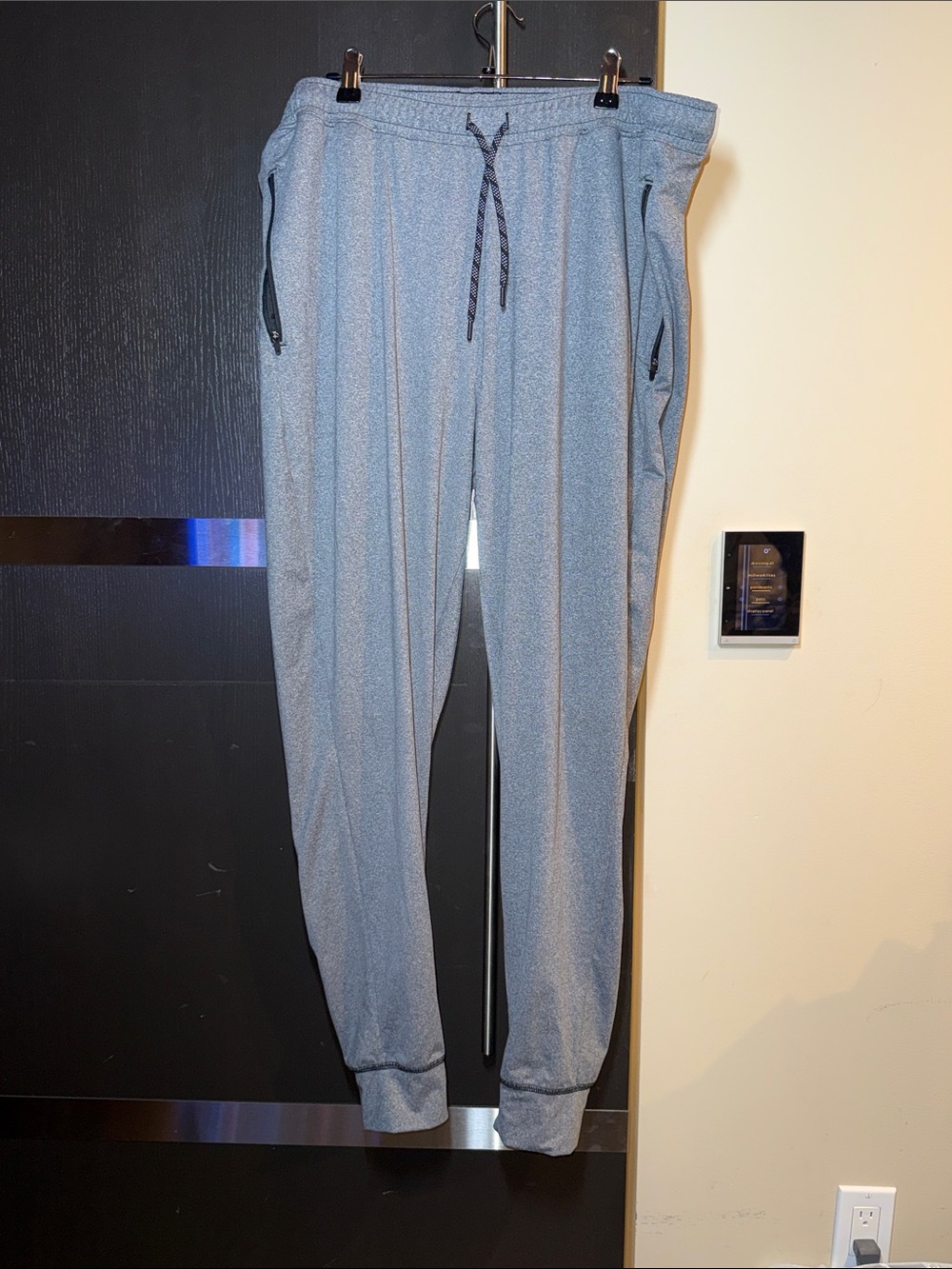 Zella Men’s Light Blue Heather Drawstring Joggers